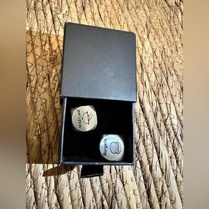 Black Dice Set with Box